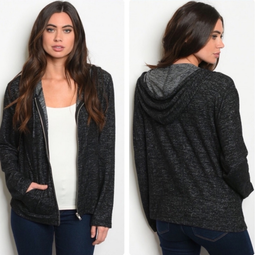 Boutique Gray Soft Hoodie